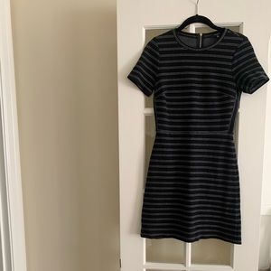 Black Stripe Mini Dress - Madewell